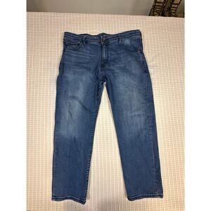 CHAPS Mens Denim Jeans 40x30 Slim Straight Work Wear Dadcore Denim Jeans